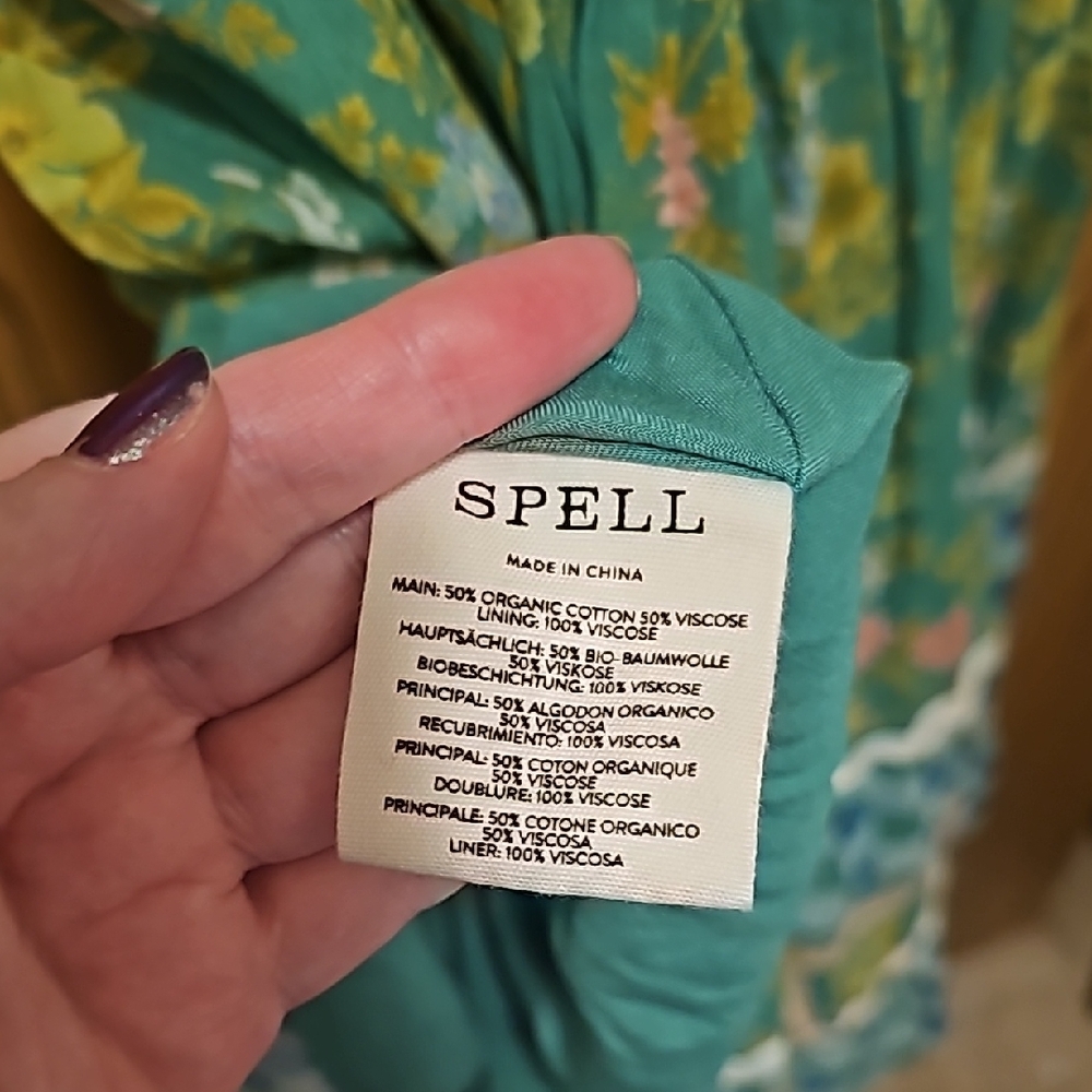 Spell Flora Strappy Maxi Dress - Picture 13 of 14